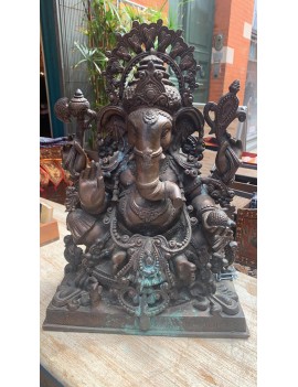 statue en bronze de Ganesh