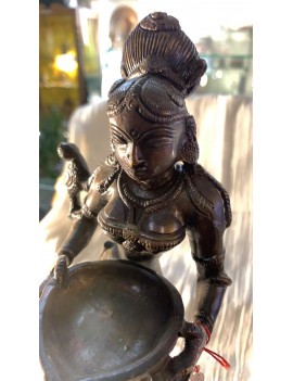 Brass Deep Lakshmi Statue...