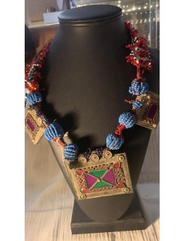 collier ancien Afghan