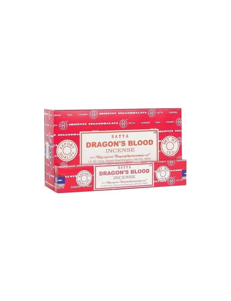 1 boite encens Dragon's Blood  15 g Satya (inde)