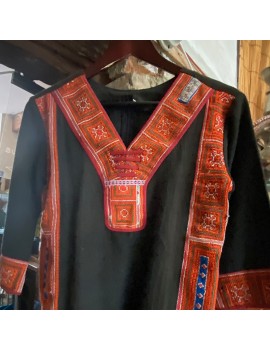 chemise Hmong broderie a...