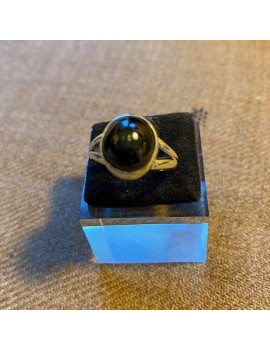 bague en argent Onyx noir...