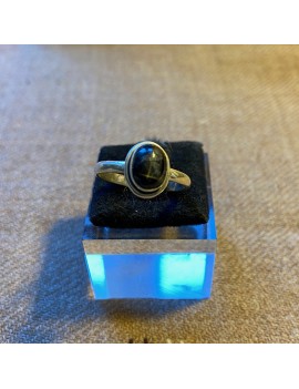 bague en argent &   BLACK...